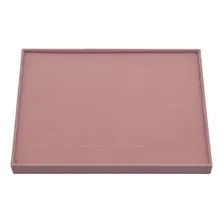 Kit Bandeja Quadriculada + Correntes + Anel - Para Jóias Cor Rosê Foto mini  2