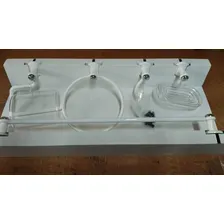 Kit Banheiro Mebuki Slim C/5p Branco/cristal Foto mini  2