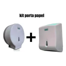 Kit Banheiro Porta Papel Higienico E Suporte Papel Toalha Foto mini  3