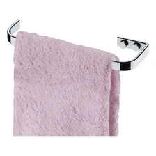 Kit Banheiro Porta Toalha 22cm Saboneteira Papeleira Cromado Foto mini 3