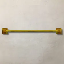 Kit Banheiro Quadrado Inox Dourado Luxo Acessórios 4 Peças Foto mini  2