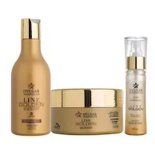 Kit Banho De Ouro Line Golden Dyusar Pequeno Foto  mini 1