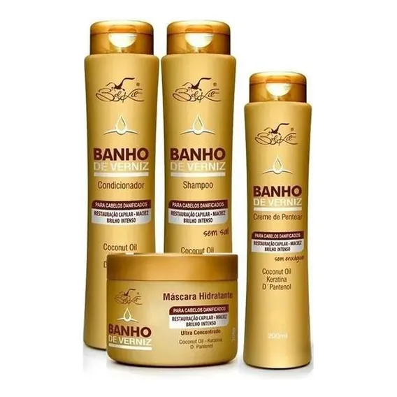 Kit Banho De Verniz Belkit 4 Produtos Foto 1