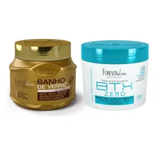 Kit Banho De Verniz + Botox Btx Zero Forever Liss 250g Foto mini 1