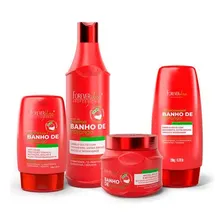 Kit Banho De Verniz Morango Completo Forever Liss Foto  mini 1