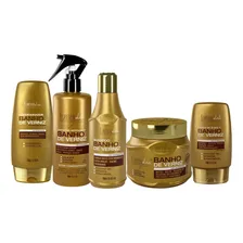 Kit Banho De Verniz Profissional Forever Liss Shampoo 300ml Foto mini 1