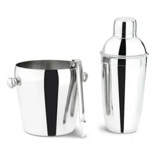 Kit Bar Coqueteleira, Balde, Pegador Gelo - Caipirinha -inox Foto mini 3