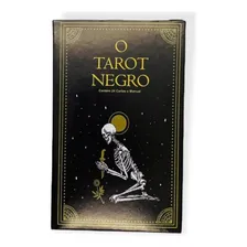 Kit Baralho Tarot Negro E Tarot Cigano Para Iniciantes Foto mini 2