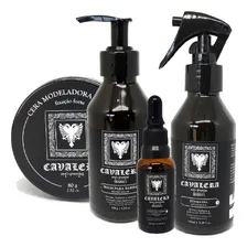 Kit Barba Cavalera Bay Rum Completo + Pomada Efeito Matte Foto  mini 1