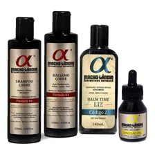 Kit Barba Ruiva Macho-lândia Balm, Oleo Shampoo E Balsamo Foto  mini 1