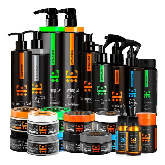 Kit Barber Embaixador - Cabelo - Barba - Bigode E Corpo Foto 1