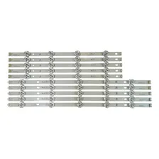 Kit Barra De Led LG 49lb6200 49lb5600 Agf78402201 Original Completo Foto mini 4