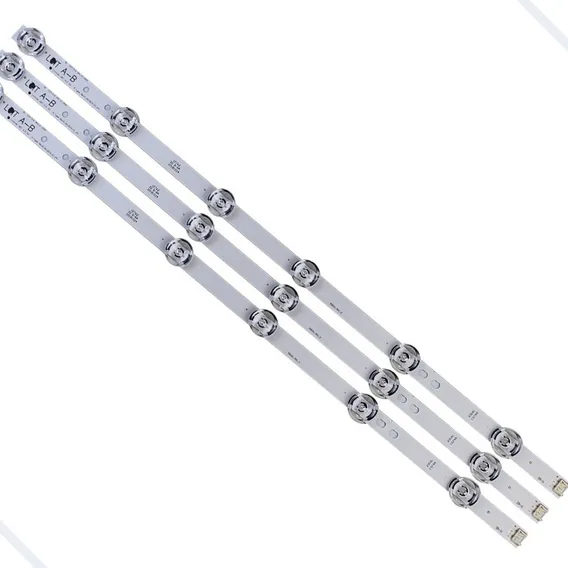 Kit Barra Led CompatÃvel LG 32lf595b 32lf595 Nova AlumÃnio Foto 1
