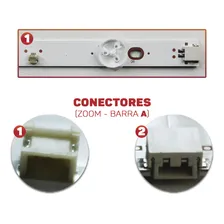 Kit Barra Led Compatível Philco Ph43n91dsgw 43n91 Aluminio Foto mini  2