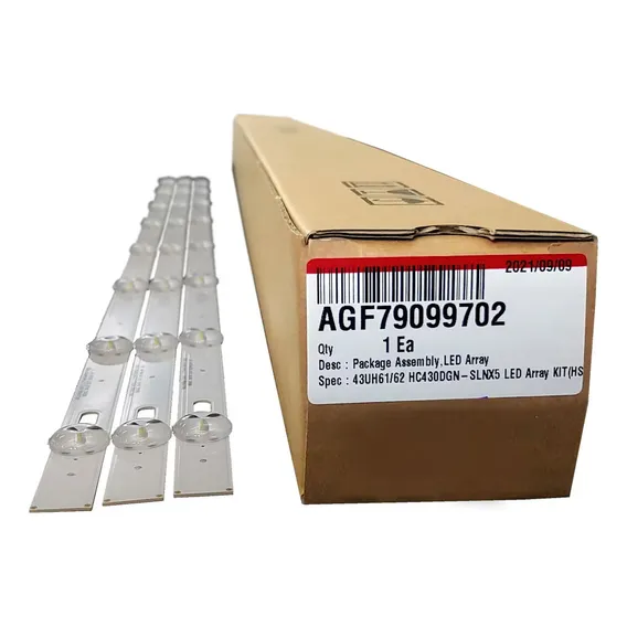 Kit Barra Led Tv LG 43uf6400 43uh6000 43uh6100 - Agf79099702 Foto 1