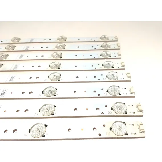Kit Barra Led Tv Philco Ph43e30dsgw 8 Barras Completo Foto 1