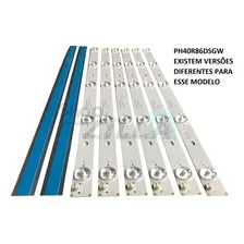 Kit Barra Leds Tv Philco Ph40r86 Ph40r86dsgw Ph-40r AlumÃnio Foto mini 2