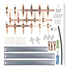 Kit Barramento Cemar Trifasico 100a 20 Disjuntor Nema 904372 Foto mini 1