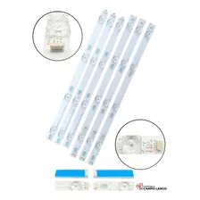 Kit Barramento Led Semp Toshiba TCL L43s4900fs L43s4900 43d2900 43hr330m08a2 Foto  mini 1