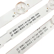 Kit Barras De Led Panasonic Tcl32b6b Tc L 32b6b 32ln 7+7+8 Foto mini 4