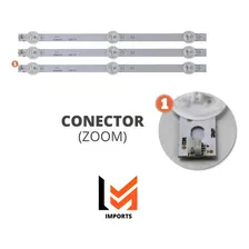 Kit Barras De Led Tv Philco Ph28c20 Ph28c20d Em Aluminio Foto mini  3