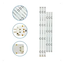 Kit Barras Led 43lh5100 43lh5150 43lh5600 43lh5700 AlumÃnio Foto mini 3