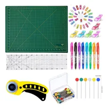 Kit Base Corte Rosa Ou Verde A2 60x45 + Régua 15x6 Foto mini 1