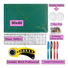 Kit Base De Corte 90x60 + Regua 15x60 +cortador 45mm Foto mini 1