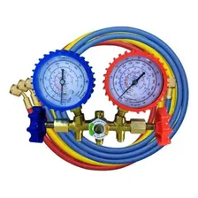 Kit Básico Refrigeração Ar Condicionado Bomba De Vacuo 5cfm 110v/220v Foto mini 4