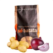 Kit Batata Branca Inglesa 3kg E Cebola Roxa 1kg Saco Foto  mini 1
