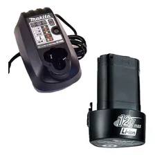 Kit Bateria Lítio 12v Bl1014 + Carregador Dc10wb - Makita Foto  mini 1