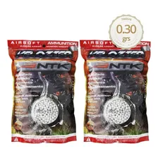Kit Bb Airsoft 0,30g Velozter Ntk Branca 2 Pacotes 7000 Unid Foto  mini 1