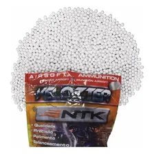 Kit Bb Airsoft 0,30g Velozter Ntk Branca 2 Pacotes 7000 Unid Foto mini 3