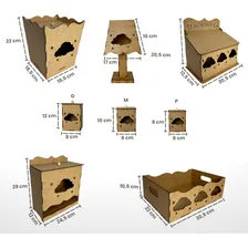 Kit Bebe Higiene Nuvem Em Mdf Cru 8 Peças 24hs Grupo Paraíso MDF Kit Higiene Bebê cru - x 8 Foto mini 3