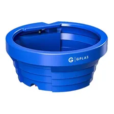 Kit Bebedouros 500l E 1.000l Para Gado Azul Gplas Foto mini 1