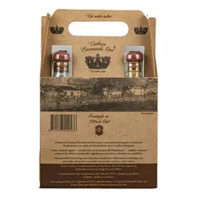 Kit Bebidas Mistas Encomenda Real 2 Unidades 275ml E 2 Copos Foto mini  2