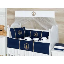 Kit Berço Americano Urso 9 Peças - 100% Algodão Foto mini 1