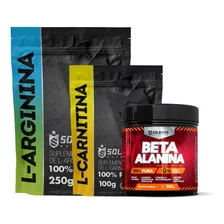 Kit: Beta Alanina 250g + Arginina 250g + Carnitina 100g Foto mini 1
