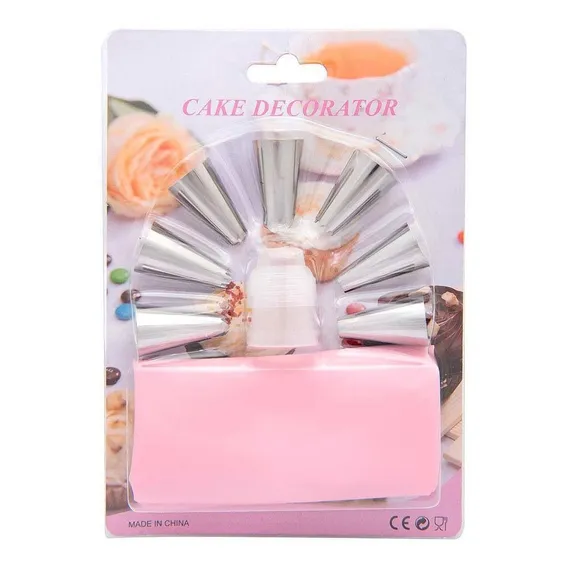 Kit Bico De Confeiteiro Com 9und Foto 1