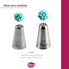 Kit Bico De Confeiteiro Para Bolos Modelo Chuveirinho 2 Un Foto mini 2