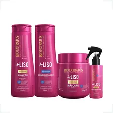 Kit Bio Extratus Mais +liso Com Máscara 500g Sem Frizz Foto  mini 1