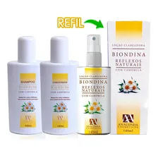 Kit Biondina Shampoo + Condicionador + Spray + Refil Foto mini 1