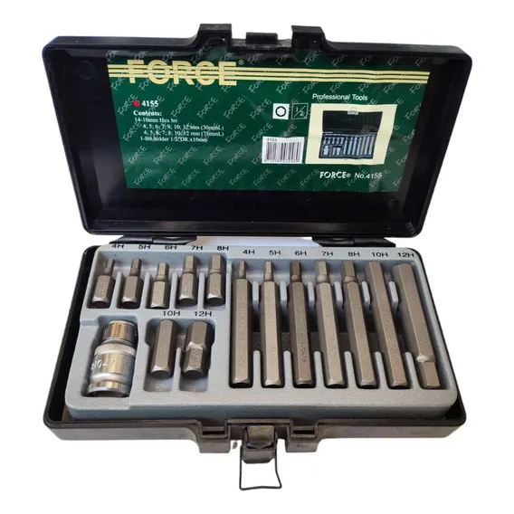 Kit Bit Hexagonal 15 Pcs Foto 1