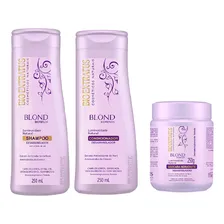Kit Blond Bioreflex 3 Produtos Bio Extratus Foto  mini 1