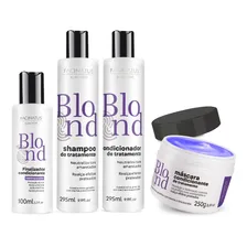 Kit Blond Neutralizador Matizante Cabelos Loiros E Grisalhos Foto  mini 1