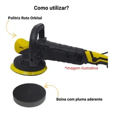 Kit Boinas De Espuma 5'' Corte Refino Lustro - Roto Orbital Foto mini 4