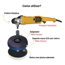Kit Boinas De Espuma 5'' Corte Refino Lustro - Roto Orbital Foto mini 2