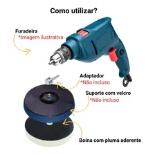 Kit Boinas De Espuma 5'' Corte Refino Lustro - Roto Orbital Foto mini 3