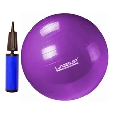 Kit Bola Suiça 55 Cm + Bomba Com Bico De 7 Mm Liveup Foto mini 1