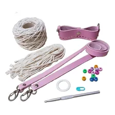 Kit Bolsa Crochê - Rosa - Kits For Kids Foto mini 3